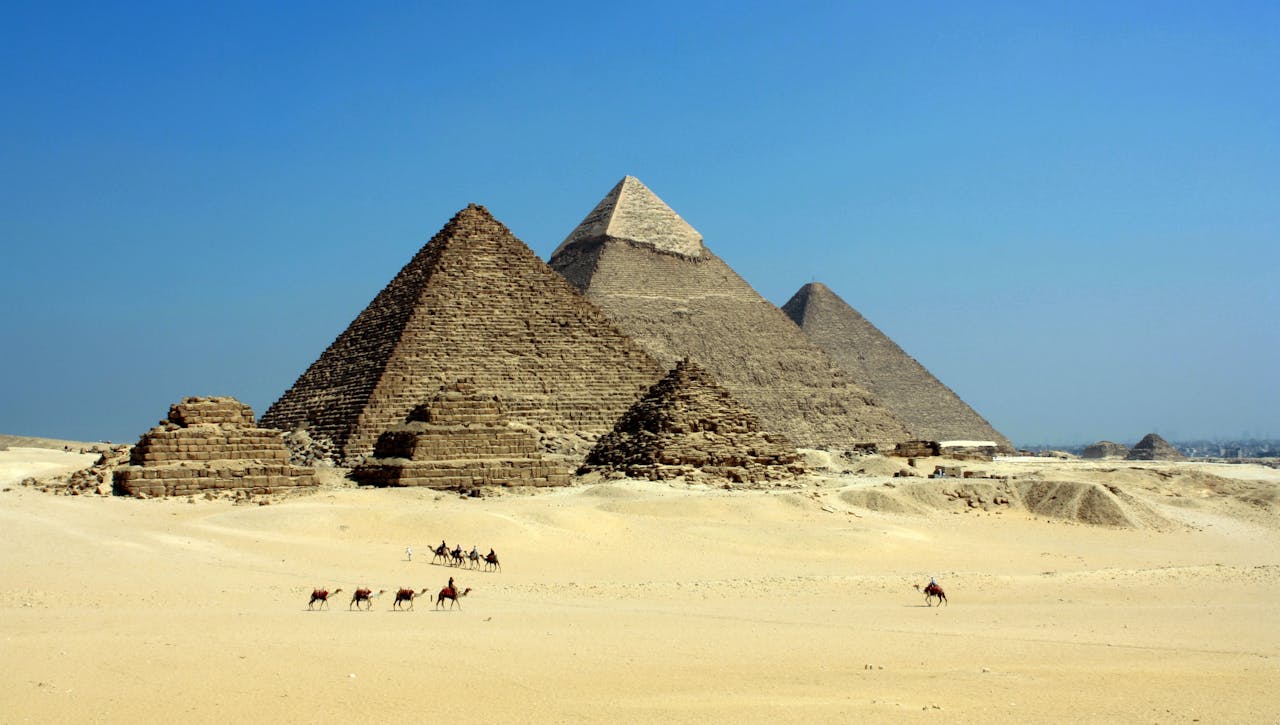 Pyramids of Giza, Cairo